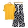 Yellow + ink black rose