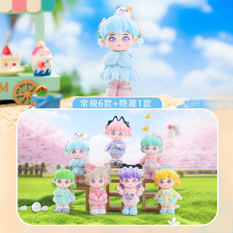 创意潮玩生日礼物无牙小怪兽盲盒卡通周边炫酷公仔手办厂家直销|undefined