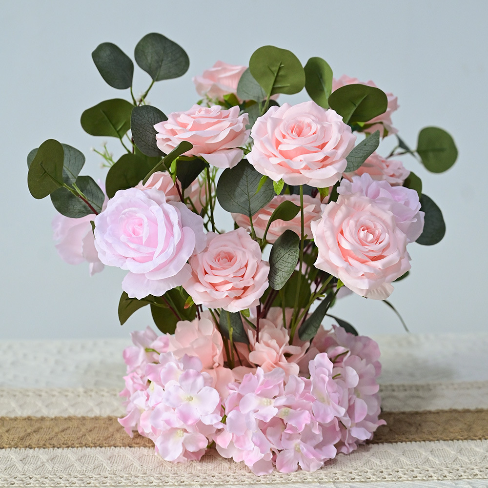 Pasarela de bodas decoración floral estilo nórdico 2025 Amazonas nueva decoración transfronteriza