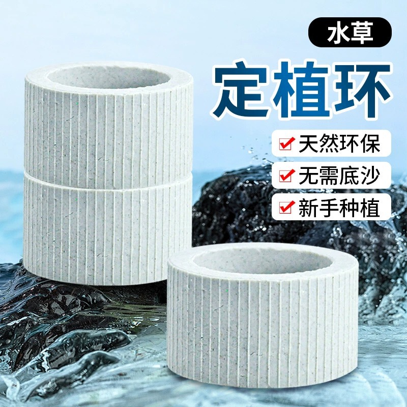 Water plant cup fixed ring large biochemical ceramic ring planting water plant Cup novice plant water plant fixed base