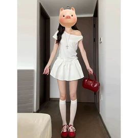 休闲裤;半身裙;女式T恤