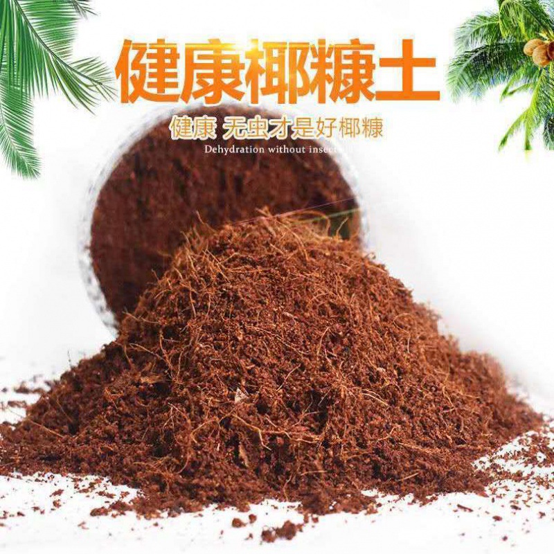 Hainan bulk Coconut husk desalination Coconut Brick Coconut husk sterile Gardening Vegetables Green plant currency
