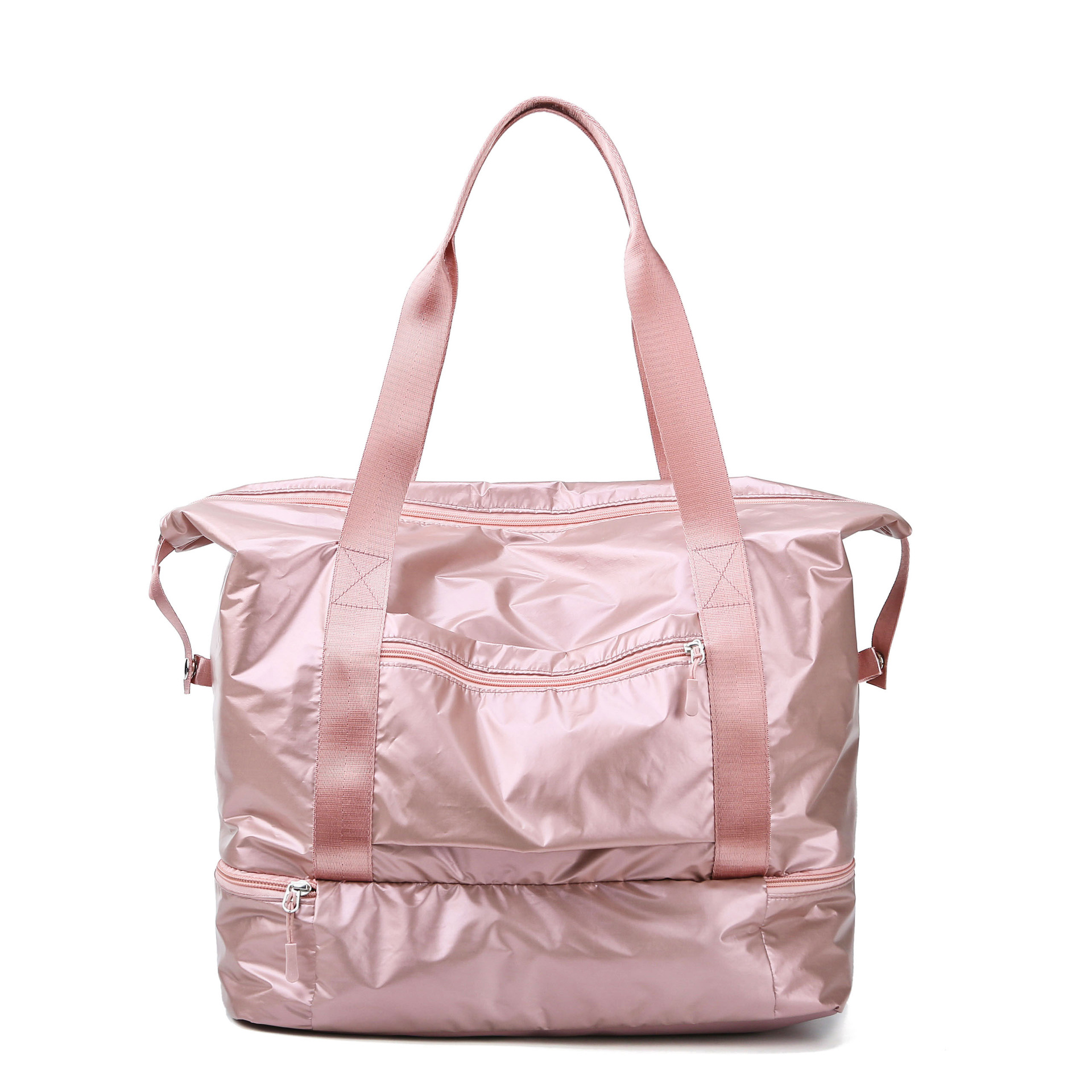 Nuevos productos de comercio exterior, bolsas de viaje de tela Oxford de gran capacidad y corta distancia, bolsas de fitness de almacenamiento de expansión de viajes al aire libre de moda