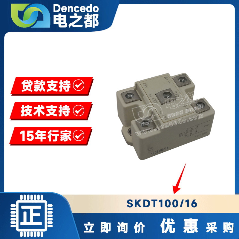 SKDT100/16 MODULE IGBT可控硅功率模块 原装全新
