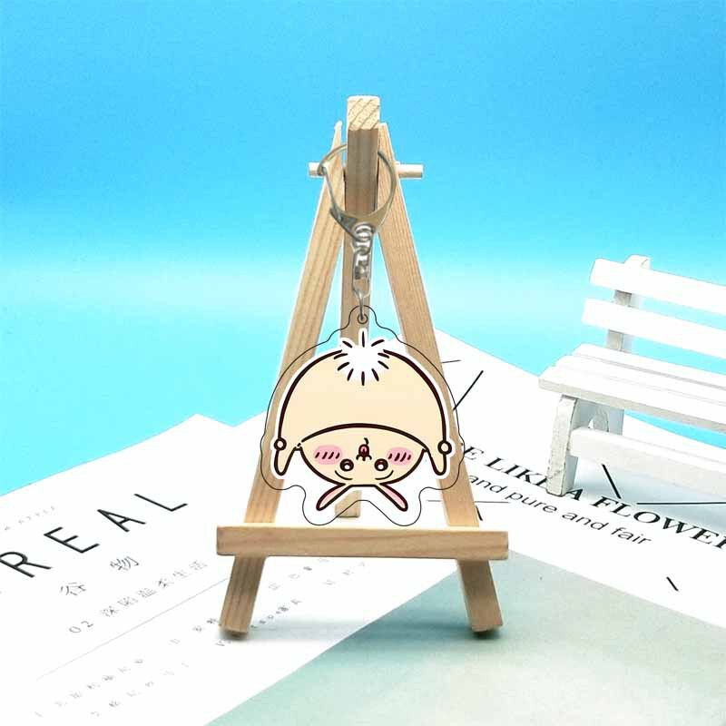chiikawa ジイカワ ハチ小八 ins 漫画かわいいランドセル小さなペンダントアクリルキーホルダー|undefined