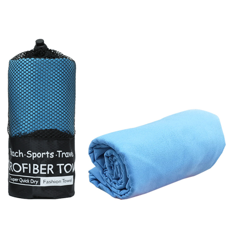 Toalla deportiva portátil de microfibra transfronteriza con tratamiento antibacteriano de grado 10A/7A, pedido personalizado, contactar con atención al cliente, secado rápido