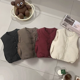 童棉袄/棉服;童马甲;女式马甲