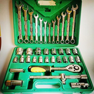 37 suit socket wrench 32 pieces of socket combination tool car repair tool combination suit hardware