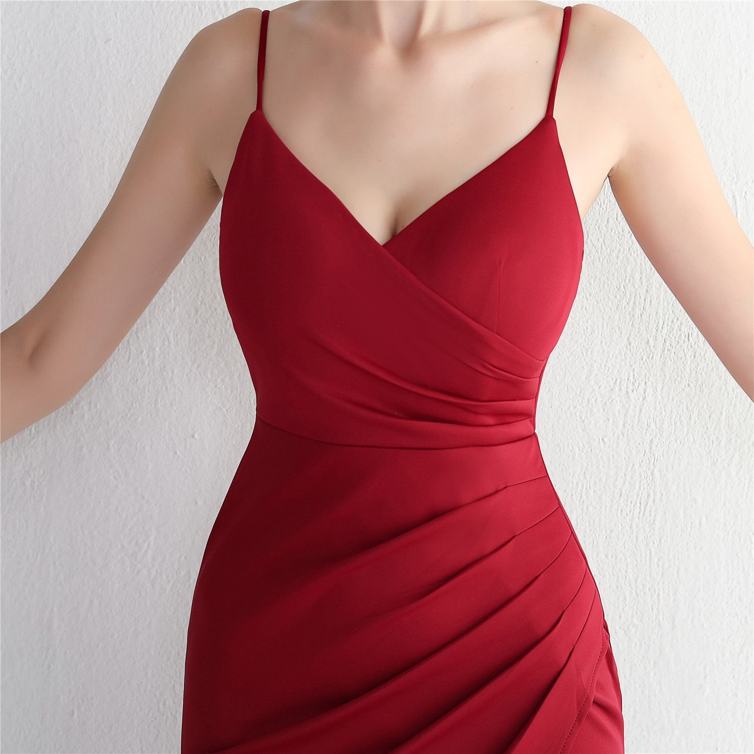 D9331 1230K ÁO HAI DÂY NỮ YIEOUBA DÁNG ÔM BODY GỢI CẢM SEXY DÙNG TRONG LỄ CƯỚI KIỂU ĐUÔI CÁ HAI DÂY HỞ VAI THỜI TRANG NỮ NGÀY CƯỚI G04 SẢN PHẨM MỚI
