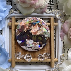 時光代理人徽章程小時鐳射馬口鐵吧唧陸光痛包配飾胸針喬苓58穀子