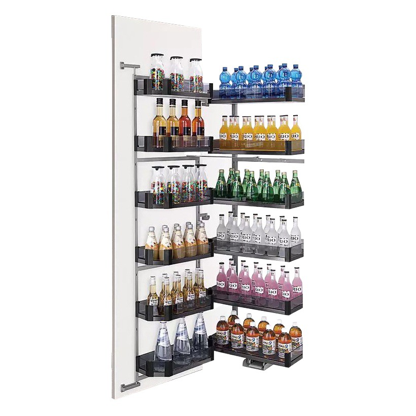 Gabinete de cocina gabinete alto Cesta extraíble de alta profundidad vinculación gran monstruo bestia snack gabinete 400 gabinete extremadamente poco profundo estante de almacenamiento