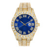 Women's watch for leisure, watch strap, calendar, swiss watch, quartz men's watch, diamond encrusted