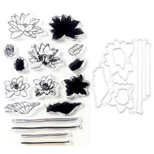 2022 cross-border special transparent silicone seal matching etching knife mold creative DIY album Journal seal