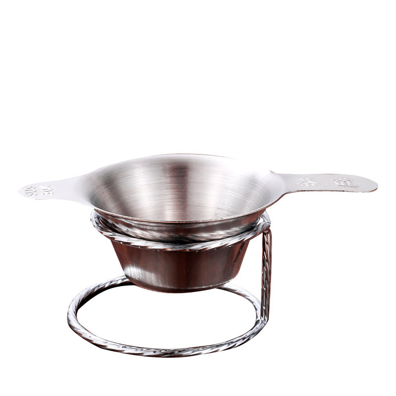 Manufacturer stainless steel binaural tea drain thickened duckbill…