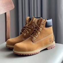莆田跨境纯原天伯伦大黄靴雪地靴踢不烂高帮马丁靴男女鞋户外