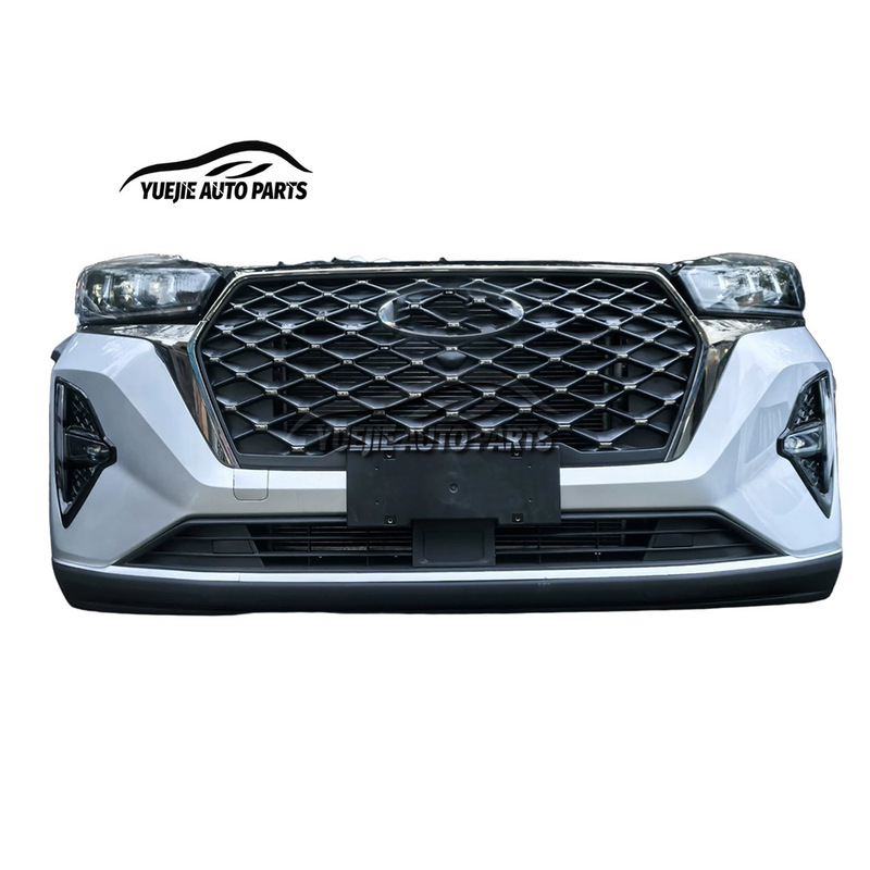 Suitable for Chery Tiggo 7 Plus: front bumper, front grille, front nose trim, headlights, hood, and fender