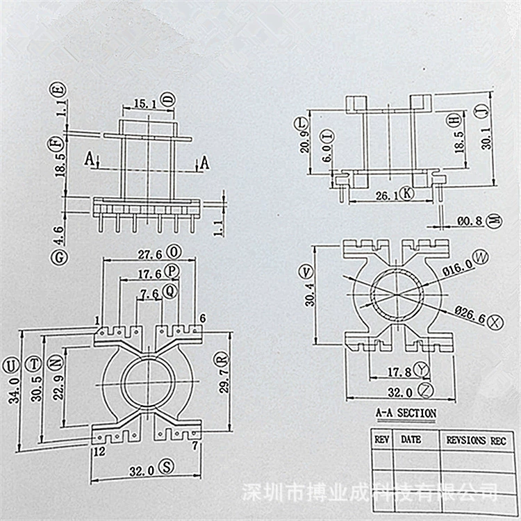 Copper transformer, switch key, power supply, DIY