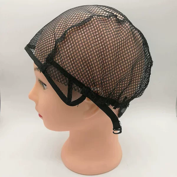 Wig Net Cover, Invisible Hair Net, Hair Cover with High Elasticity at Both Ends, Universal Mesh Cover for Long and Short Hair, Fixed Hair Cap