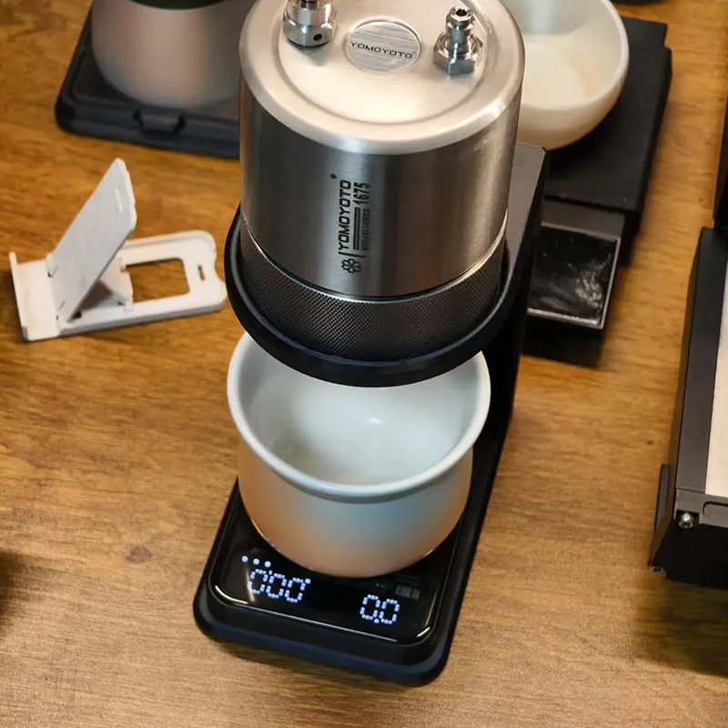 一体型携帯式コーヒーマシンスタンドは、Outin Nano以下の位置サイズの機種に適合しています。|undefined