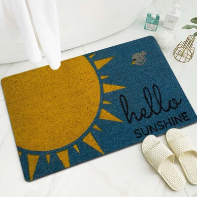 Avtomobil döşəmə paspasları — Diatomaceous Earth Mat, Non-Slip Mat for - hello-4060cm-upgraded-version-of-diatom-mud