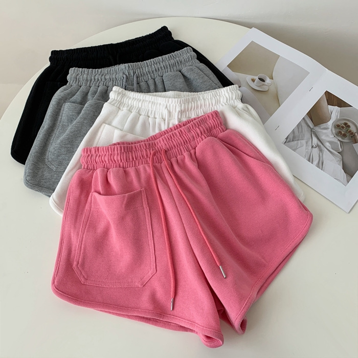 Summer Super Short Hot Pants Spice Girls Casual Sports Shorts Women's Loose Home Pajama Pants Large Pocket Outer Wear Running Wholesale