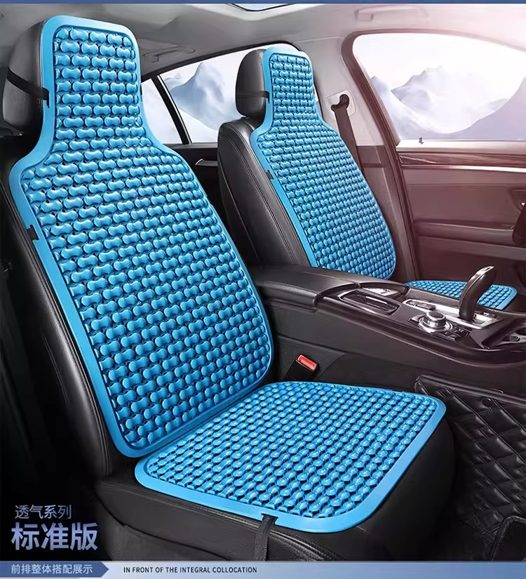 Summer Universal Car Plastic Seat Cushion, Ventilated and Breathable, Suitable for Vans and Large Passenger Trucks, Single-Piece Cooling Seat Pad
