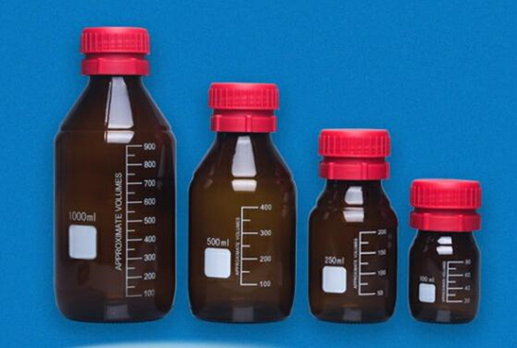 带聚四氟乙烯垫片GL45玻璃瓶单层盖 型号:SX37-1000ML库号:M43345