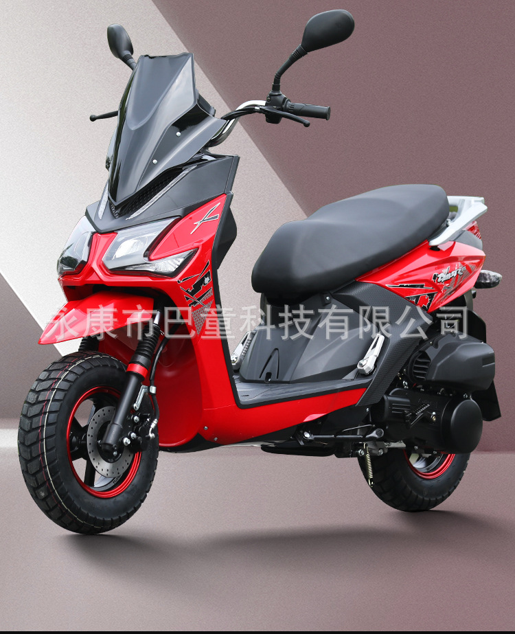 Exported to Southeast Asia Road Ba Tiger 150Cc Scooter Fuel-Efficient Off-Road Takeaway Fuel-Assisted Vehicle
