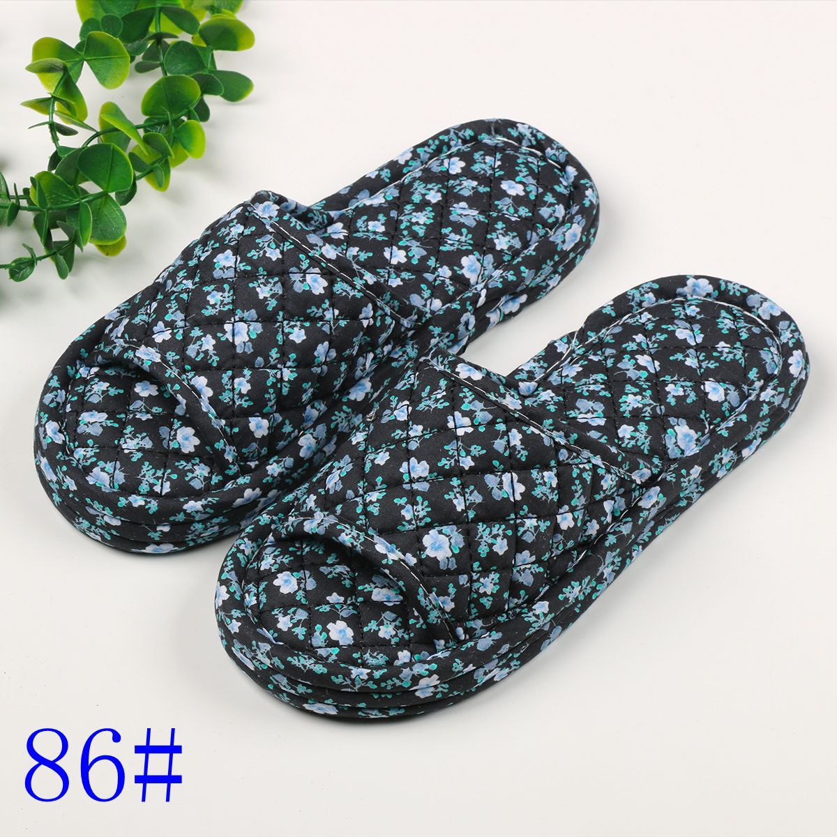 삼겹 꽃무늬 원단 여성용 86