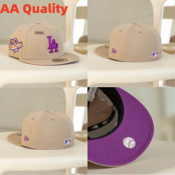 Sombreros de béisbol SOX completamente cerrados y no ajustables transfronterizos, a hombres y mujeres les gusta usar sombreros de ala plana de los Dodgers