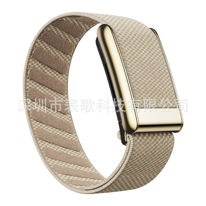Correa Deportiva para Pulsera Inteligente para Whoop 4.0 5.0 de Nailon, Ajustable, Cierre de Velcro, para Deporte