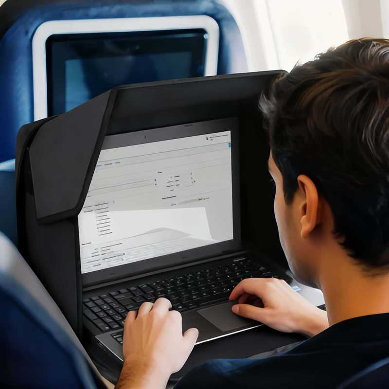 In Stock 14, 16inch Sunshade Cover Laptop Bag Handbag Foldable Portable Privacy Protection Anti-Drop Urban Simple