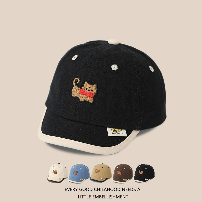Sombreros para bebés primavera y otoño gorras delgadas gorras de lengua de pato gorras de béisbol para bebés de género y género gorras de sombreros para bebés de estilo coreano gorras de sol para bebés de estilo coreano