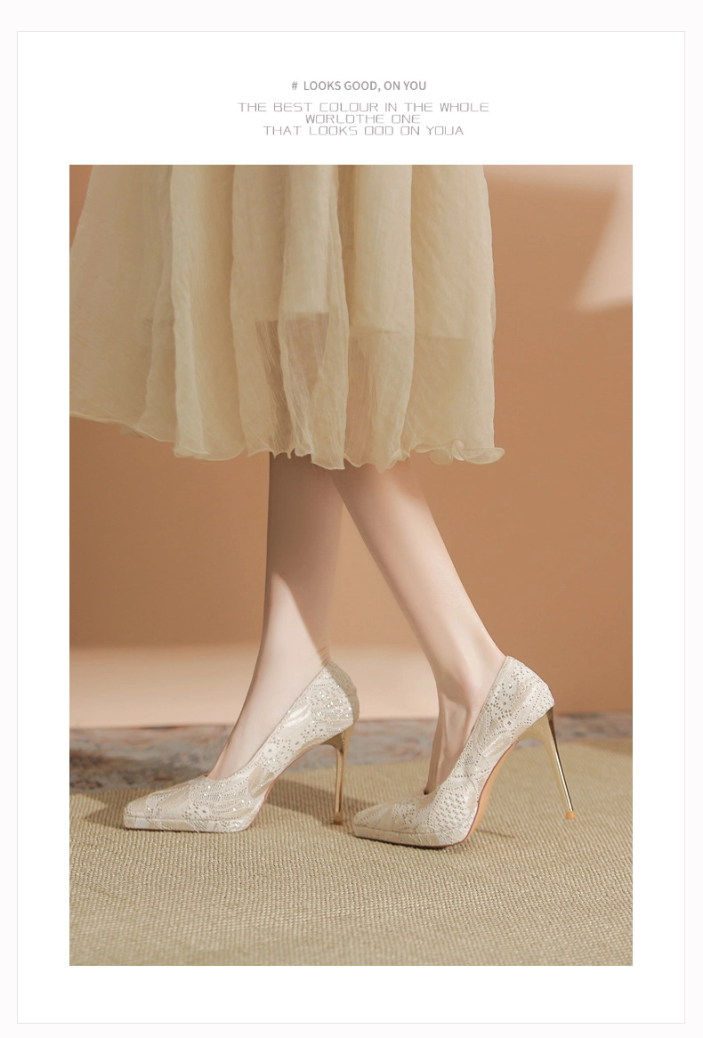 Voděodolné lodičky na platformě se štrasem na svatbu_voghion.com