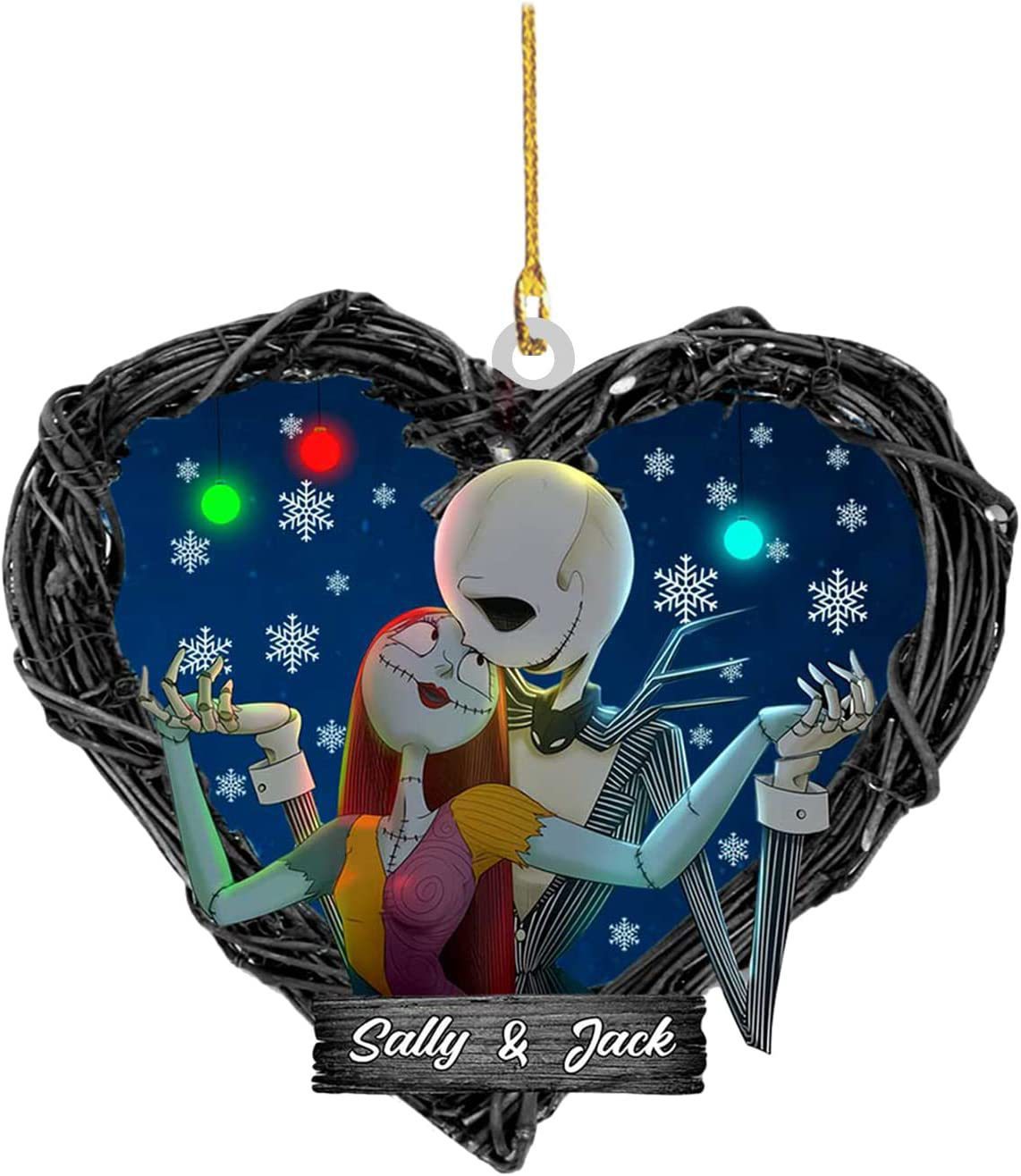 Christmas Festival Skull Pattern Christmas Tree Decoration Pendant Christmas Hanging Decoration Gift