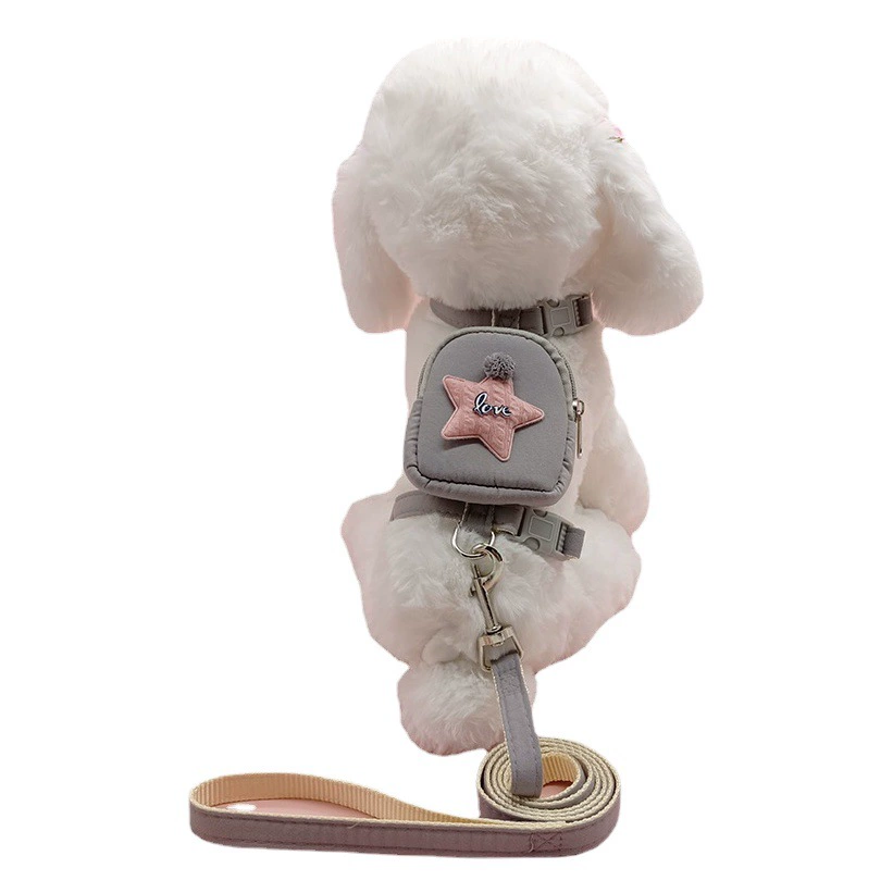 Поводок Собаки Рюкзак плюшевый медведь поводок Кошка Собака нагрудный ремень собака цепь поводок ошейник