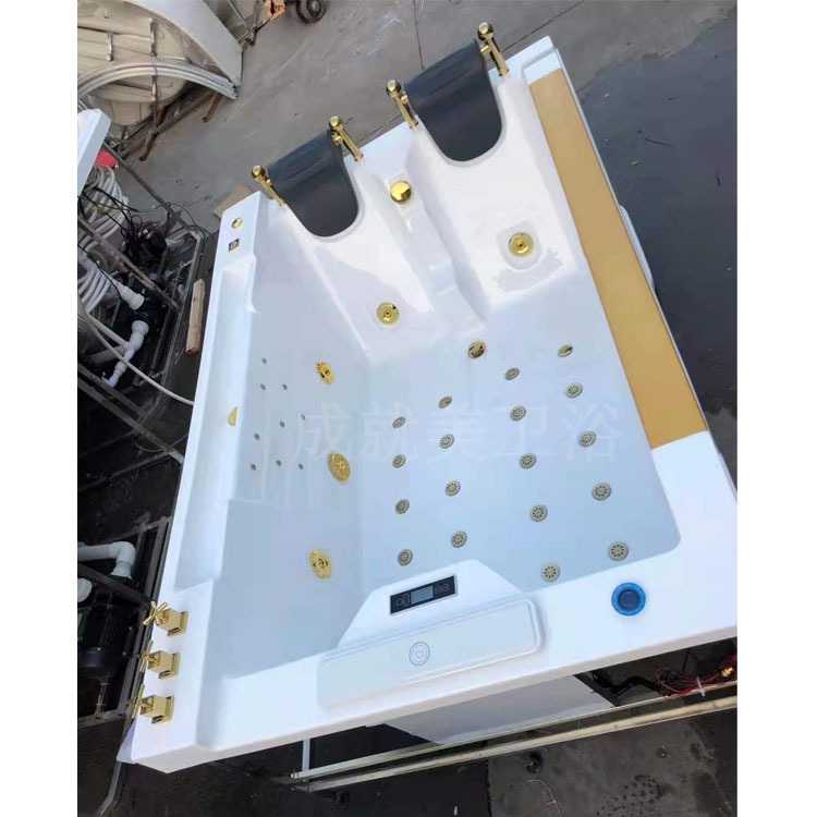 Couple's Whirlpool Massage Acrylic Tub Surfing Massage Bathtub Hotel Double-Person Home Bath Tub Spa Tubs Couple's Whirlpool Massage Acrylic Tub Surfing Massage Bathtub Hotel Double-Person Home Bath Tub Spa Tubs