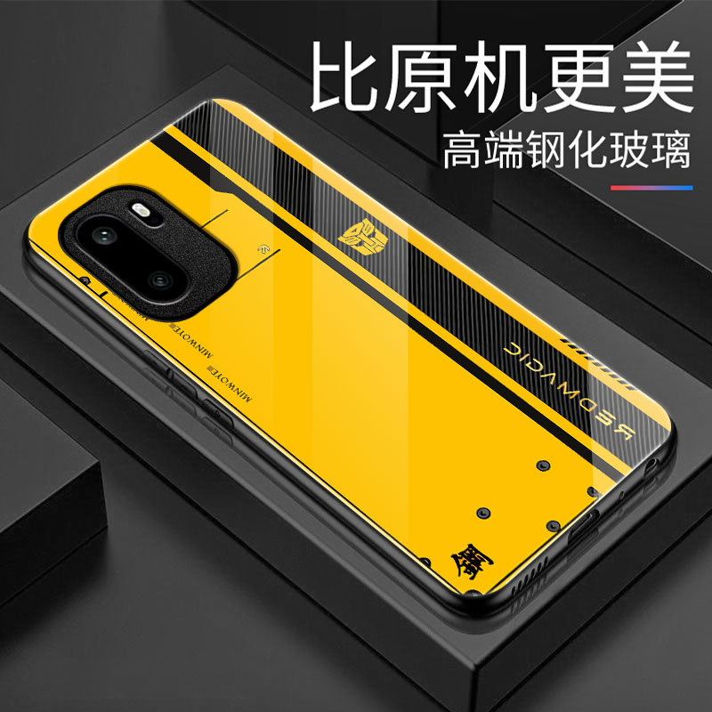 Transformers Suitable for Oneplus Ace6T Mobile Phone Case Glass Case New Mecha Ultra-Thin All-Inclusive Personalized Protective Cover
