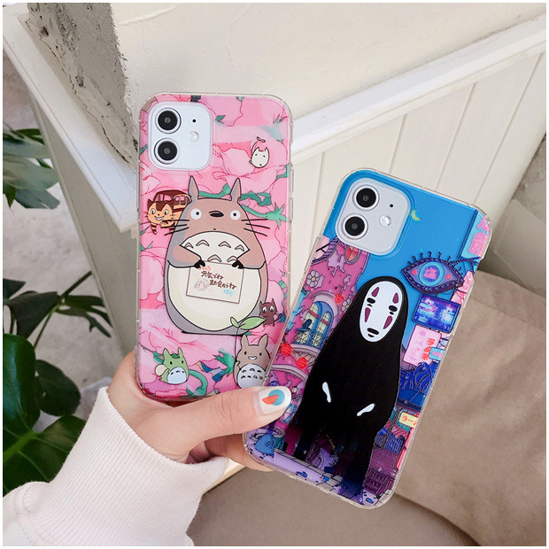New iPhone15pro mobile phone case Apple 13promax protective case suitable for 11 all-inclusive 14 cartoon x drop-resistant