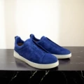 Dark blue (cow suede)
