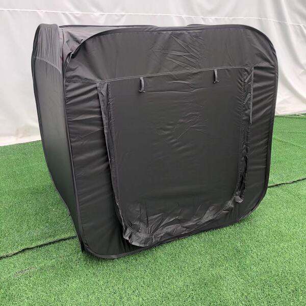 Travel black tent