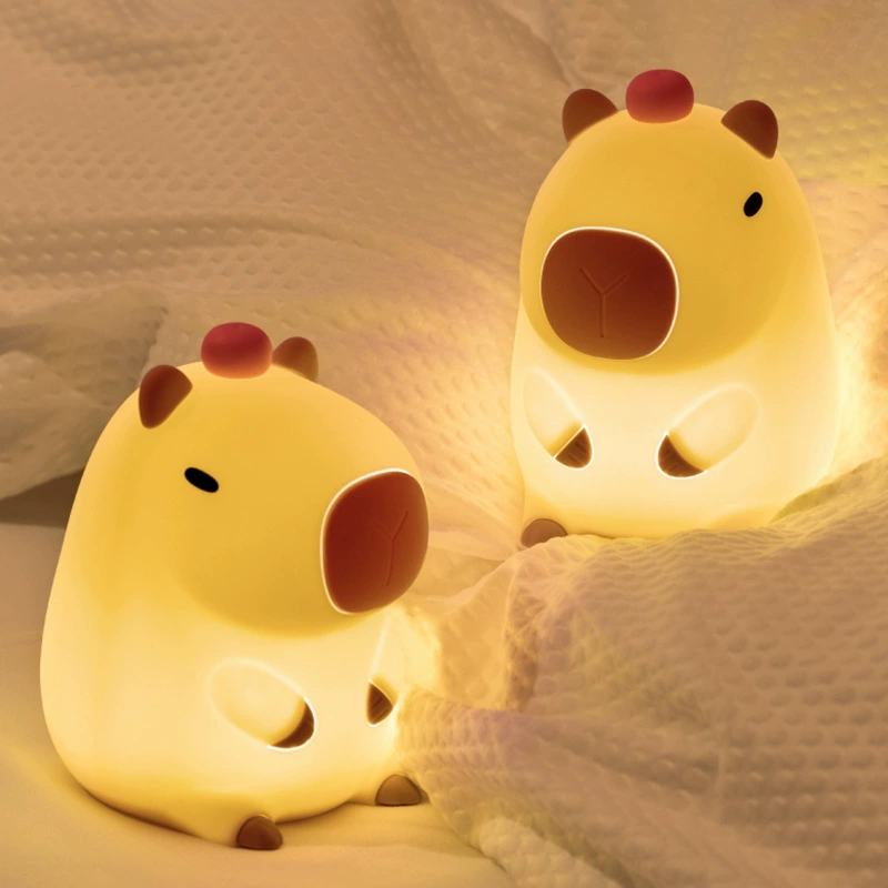 Кабала Xiaowei Свет USB зарядка с таймером LED силиконовый рисунок подсветки для настольной лампы