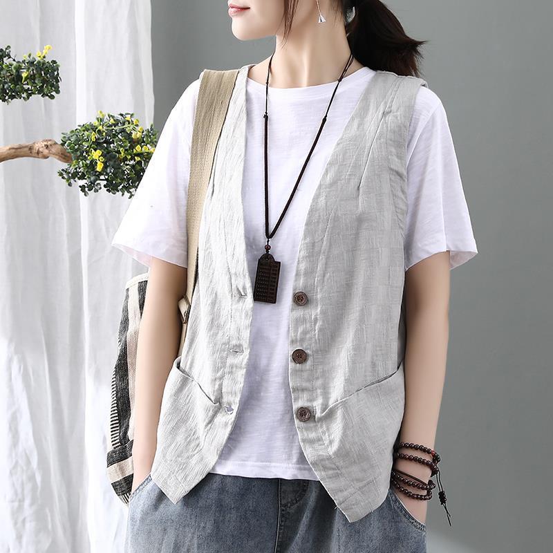 Cotton retro summer tank top