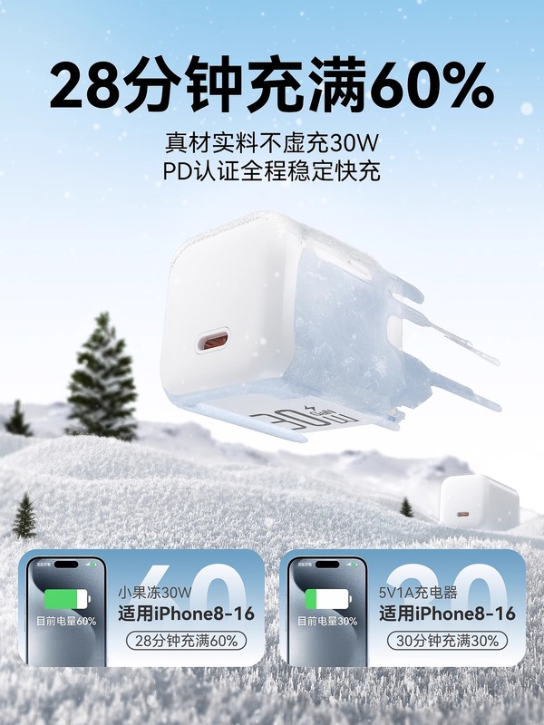 【国家3C认证】【30W快充】正品适用苹果充电器线iphone16promax|undefined