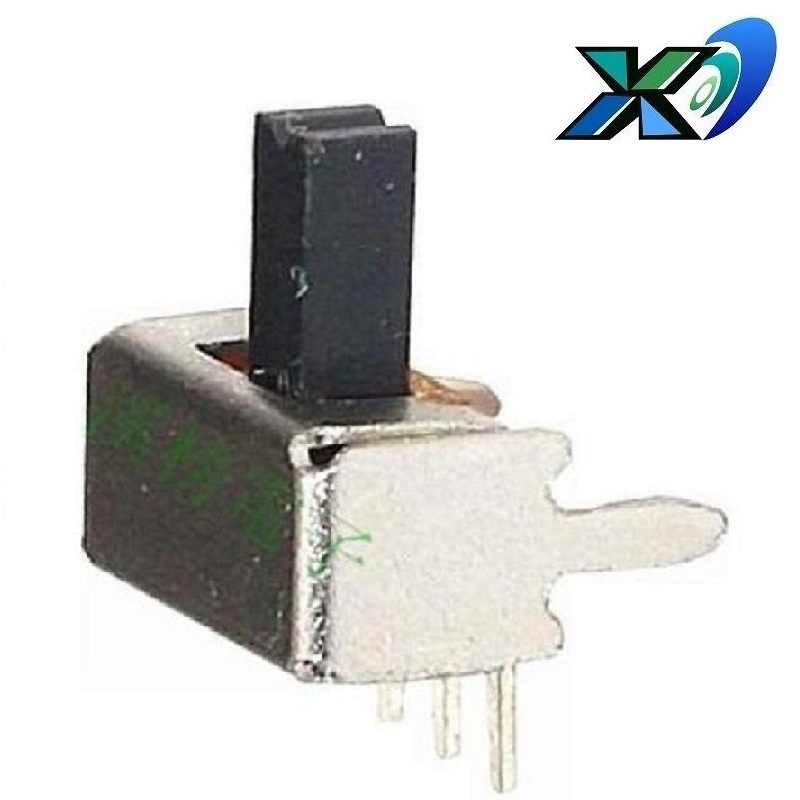 两档拨动开关2档弯脚   2档滑动开关2位侧拨   2位拨动开关两位