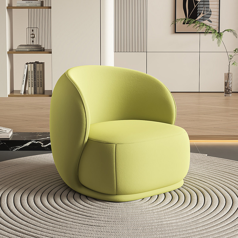 Sofá de estilo crema simple sala de estar silla de diseño sofá de dormitorio sofá de estilo japonés sofá casual image 8