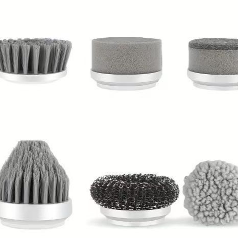 Nueva celebridad de Internet transfronteriza con el mismo estilo, cepillo de limpieza eléctrico de mano multifuncional para el hogar, cepillo para lavar platos, juego de cocina para el hogar de 5 piezas