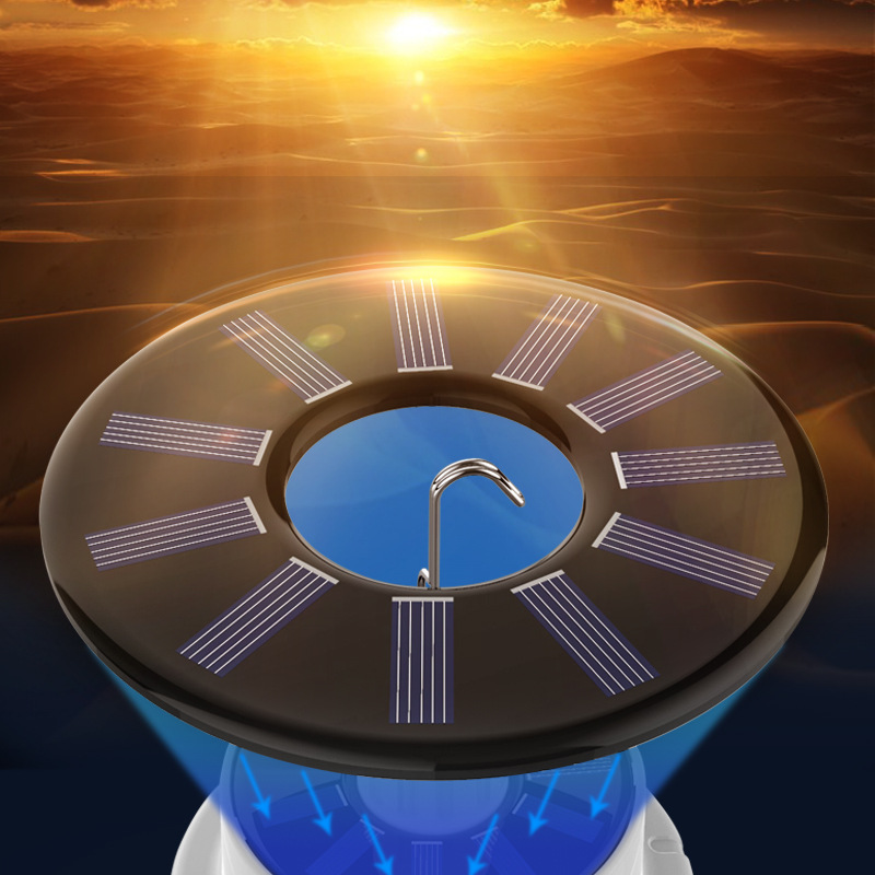 Nuevo camping luz LED multifuncional campamento al aire libre tienda de campaña luz solar carga puesto noche mercado araña