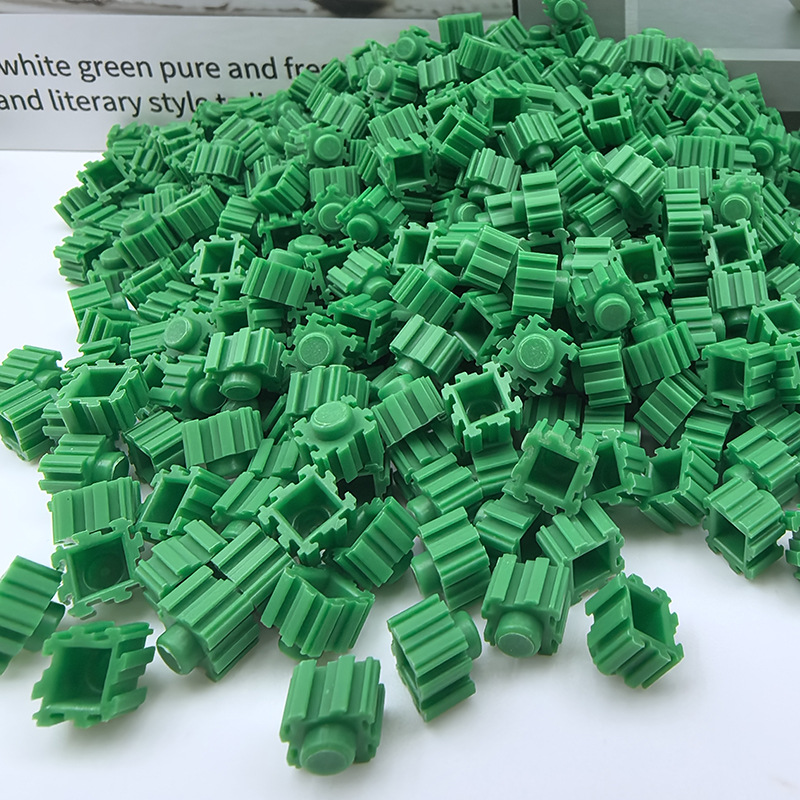 LEGO-kompatible 8mm kleine Teilchen Schüttgut Bausteine Großhandel Kinder Bastelzubehör Bildungs-Puzzlespielzeug