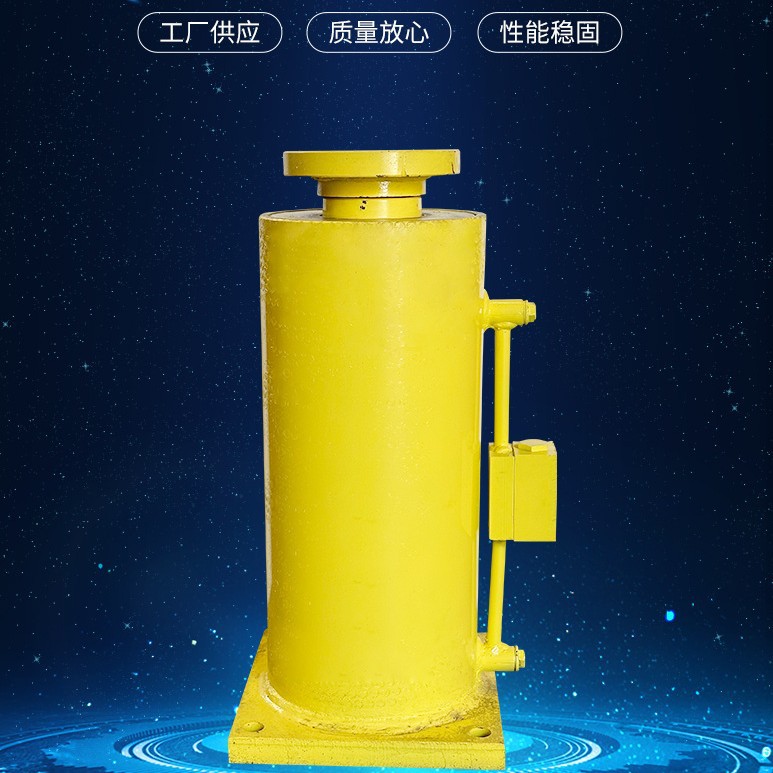 法兰双向液压油缸支腿缸双作用打包机油顶大吨位伸缩油大推力高压